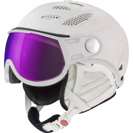 Kask narciarski CAIRN Cosmos Evolight NXT white leather 53/55