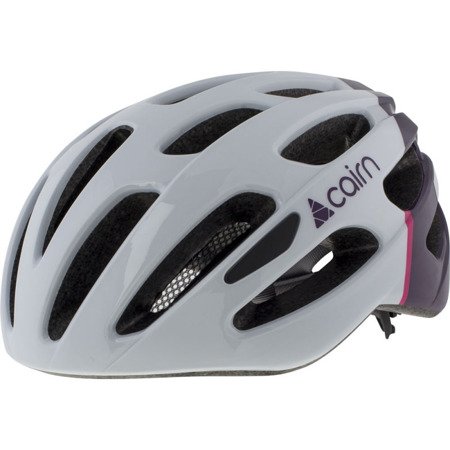 Kask rowerowy CAIRN Prism white purple L 58-61