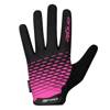 Rękawiczki rowerowe FORCE Angle pink black